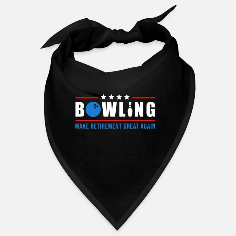 Bowling Make Retirement Great Again Bandana