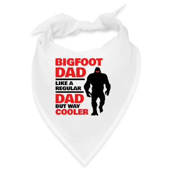 Bigfoot Vater - Bandana - Weiß - Vorne
