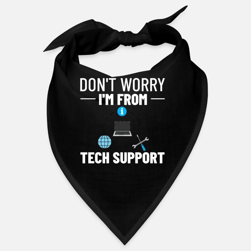 Tech Support IT Technical Assistance Helpdesk Bandana