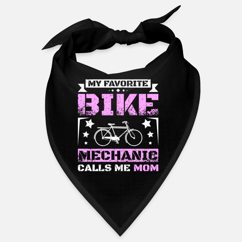 Mon mécanicien de vélo préféré m’appelle maman Bandana