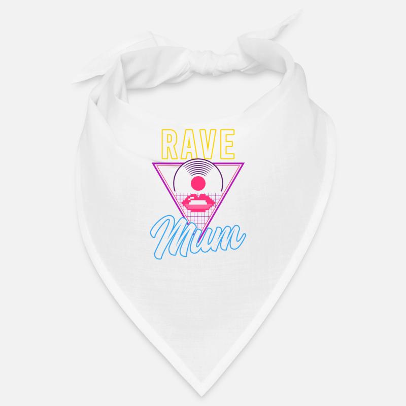 EDM Rave Techno 80s Rave Mama Bandana