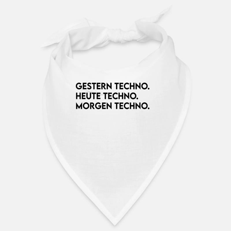 Techno Spruch Bandana