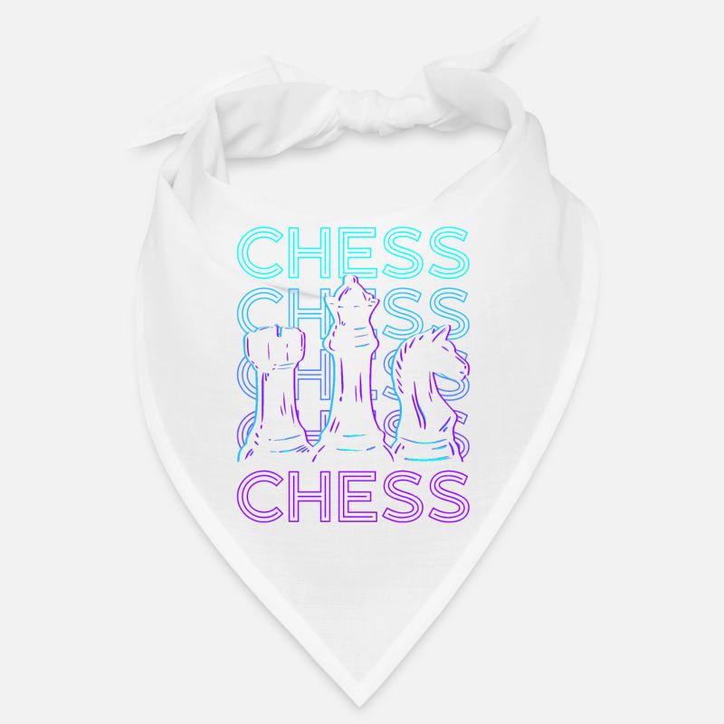 Joueur d’échecs Maître d’échecs Retro Gift Bandana