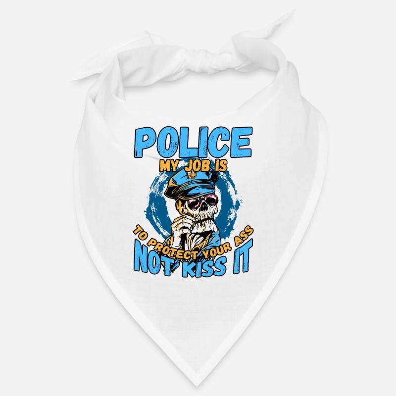 Conception de l’application du droit pour un agent de police Bandana