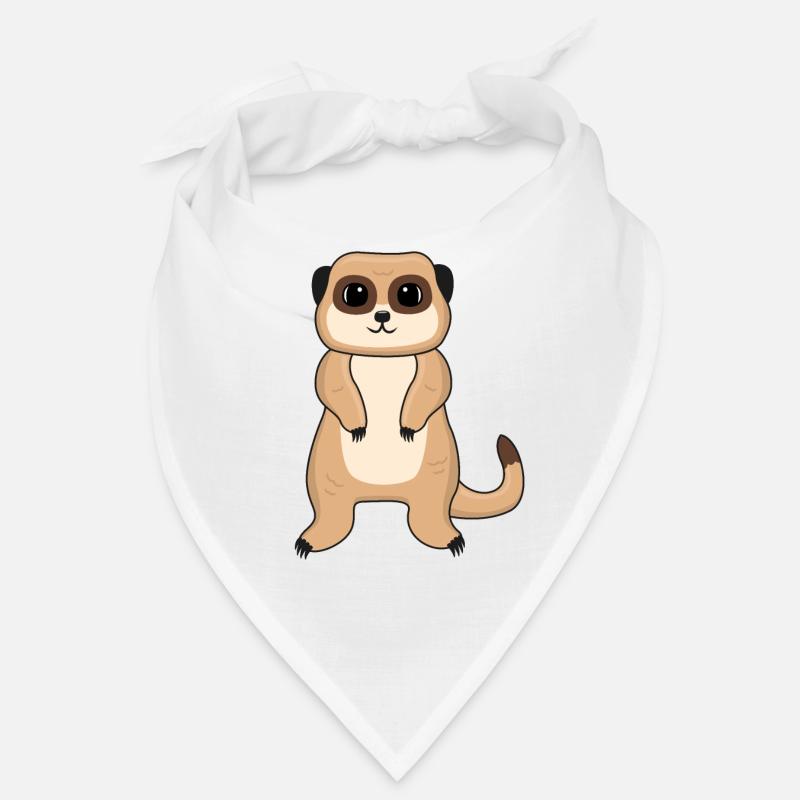 Erdmännchen Liebhaber Geschenk Lustige Tiere Bandana