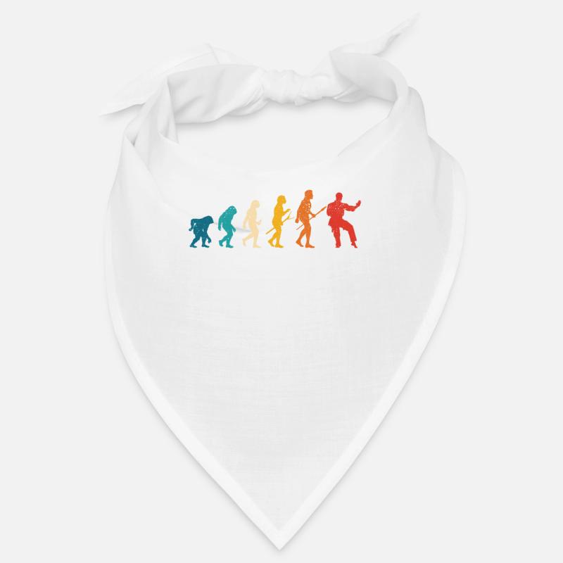 Karaté Evolution de l’homme Drôle d’artiste martial Bandana