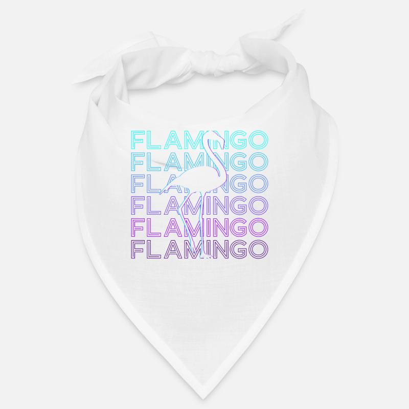 Flamingo Retro Geschenk Bandana