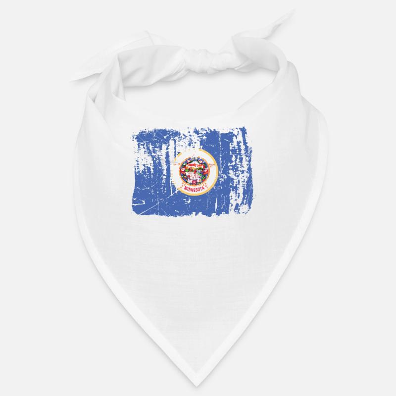 Fier cadeau du drapeau du Minnesota Bandana