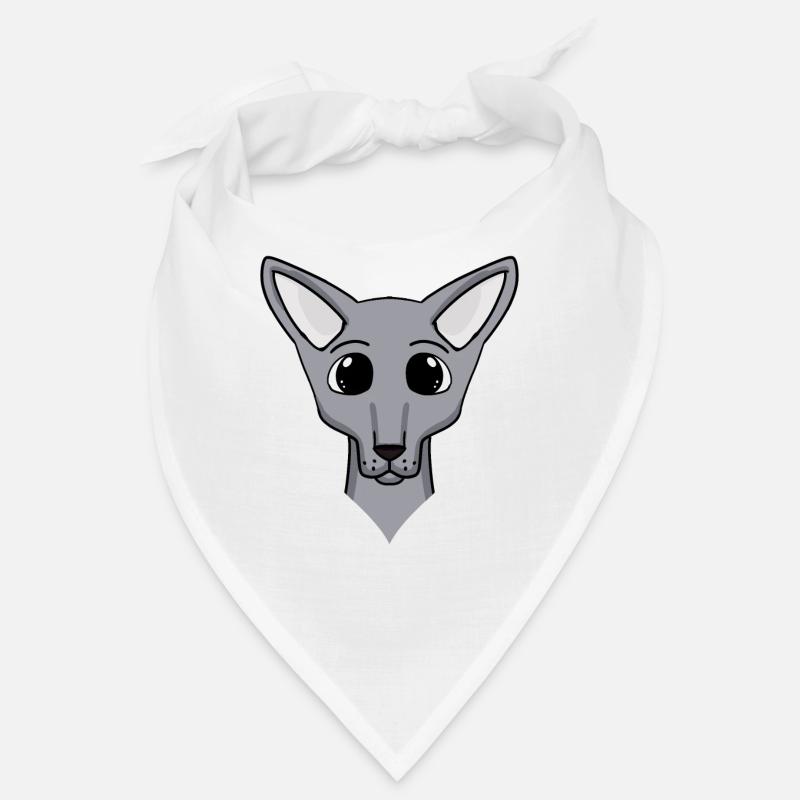 Sphynx Head Cat Propriétaire de chat Bandana