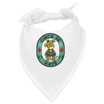Cinco de Mayo Mexikanischer Feiertag Mexiko 05-05 - Bandana - Weiß - Vorne