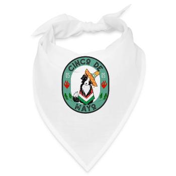 Cinco de Mayo Mexikanischer Feiertag Mexiko 05-05 - Bandana - Weiß - Vorne
