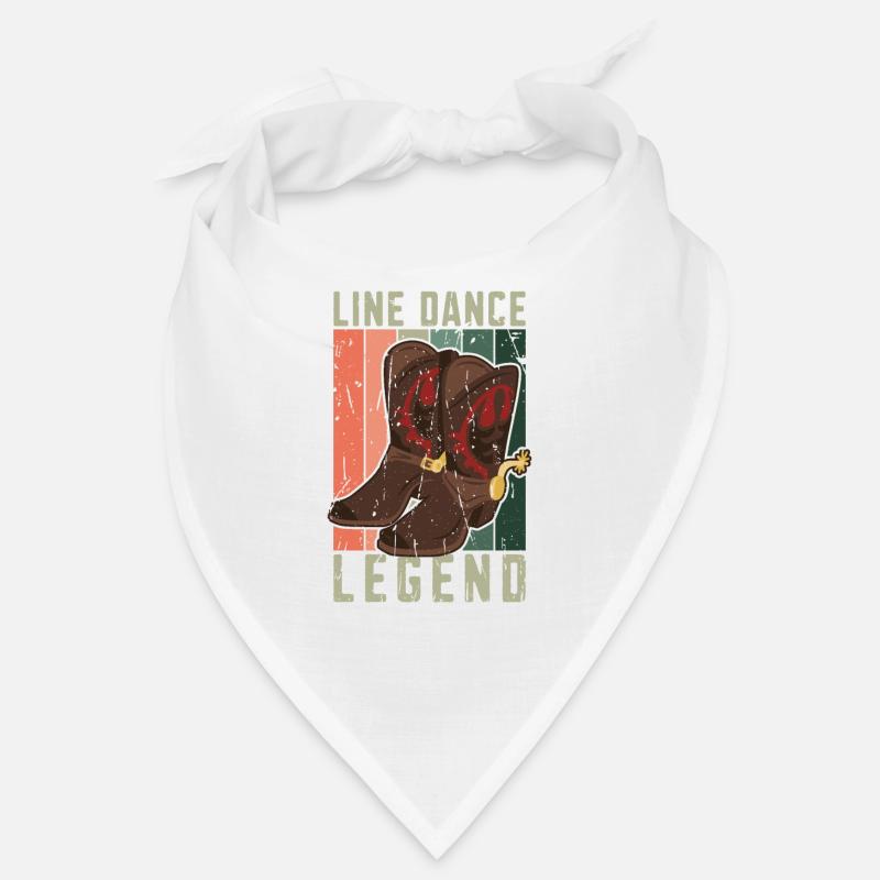 Line Dance Legend - retro Bandana
