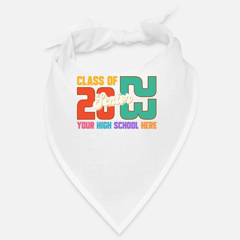 Classe de 2023 Votre école secondaire ici Bandana