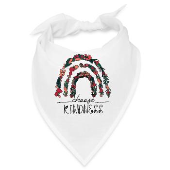 Choose Kindness Be Kind - Bandana - Weiß - Vorne