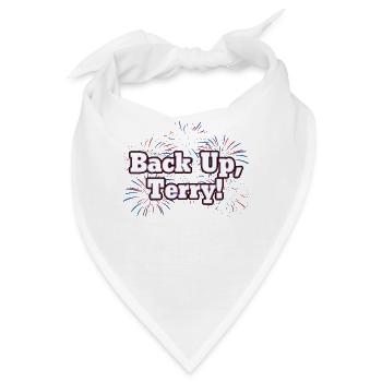 Back Up Terry Funny July 4th - Bandana - Weiß - Vorne