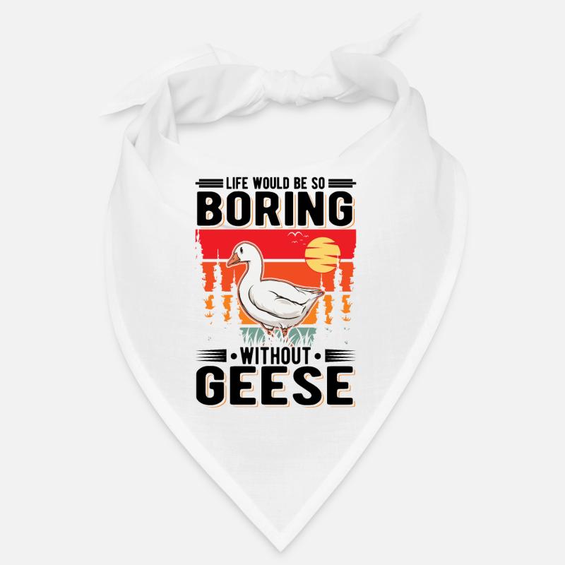 Gänse Geschenk Gänsezüchter Gans Bandana