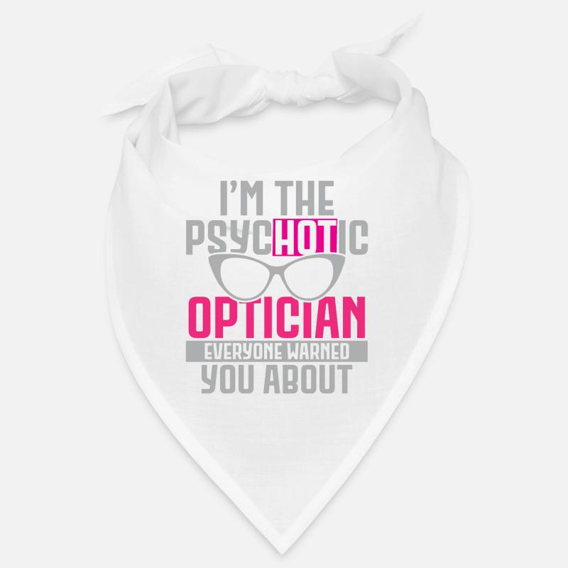 Ich bin ein Optiker Brillenflüsterer Optometriker Bandana
