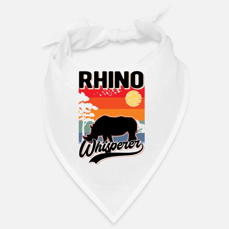 Nashorn Flüsterer Rhino Whisperer Bandana
