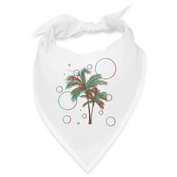Baum - Bandana - Weiß - Vorne