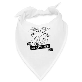 Energy Medicine Reiki Crystals Energy Healer - Bandana - Weiß - Vorne