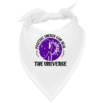 Energy Medicine Positive Energy Healing - Bandana - Weiß - Vorne
