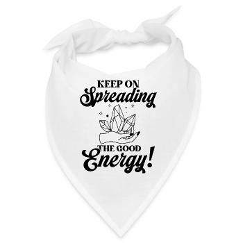 Energy Medicine Positive Energy Crystals Healer - Bandana - Weiß - Vorne