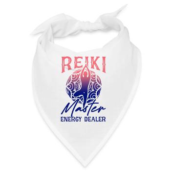 Energy Medicine Reiki Master Energy Healing - Bandana - Weiß - Vorne