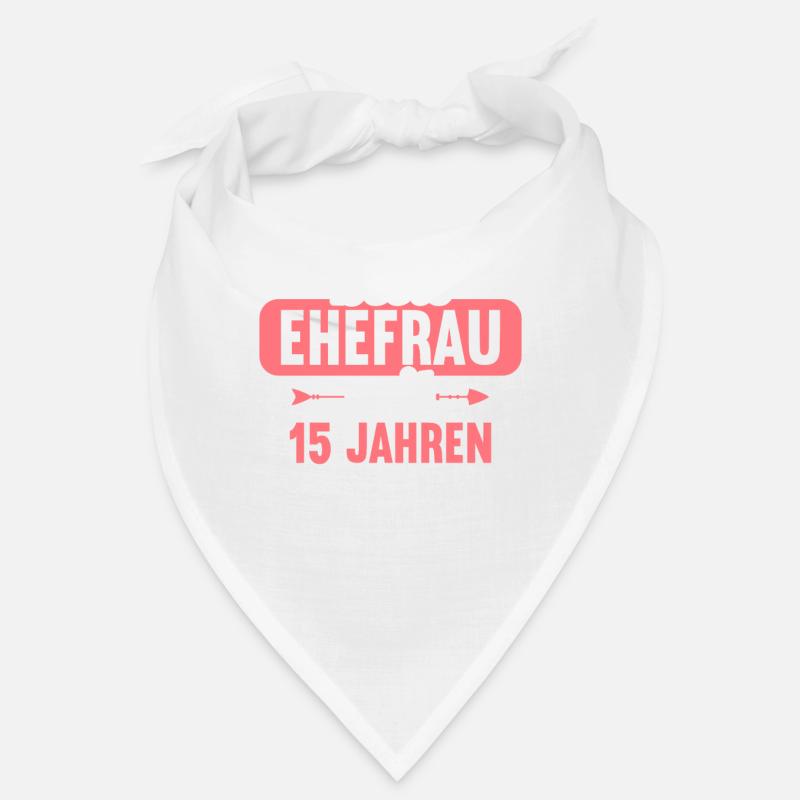 Beste Ehefrau Bester Ehemann seit 15 Jahren Bandana