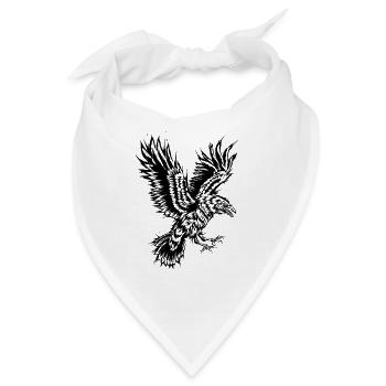 Rabe - Bandana - Weiß - Vorne
