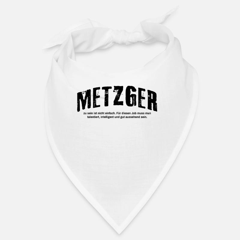 Metzger zu sein ist nicht einfach Fleischer Bandana