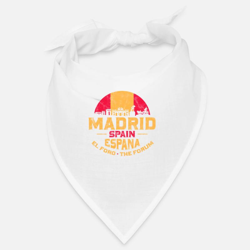 Spanien Spanisch Madrid Spanier Urlaub Geschenk Bandana
