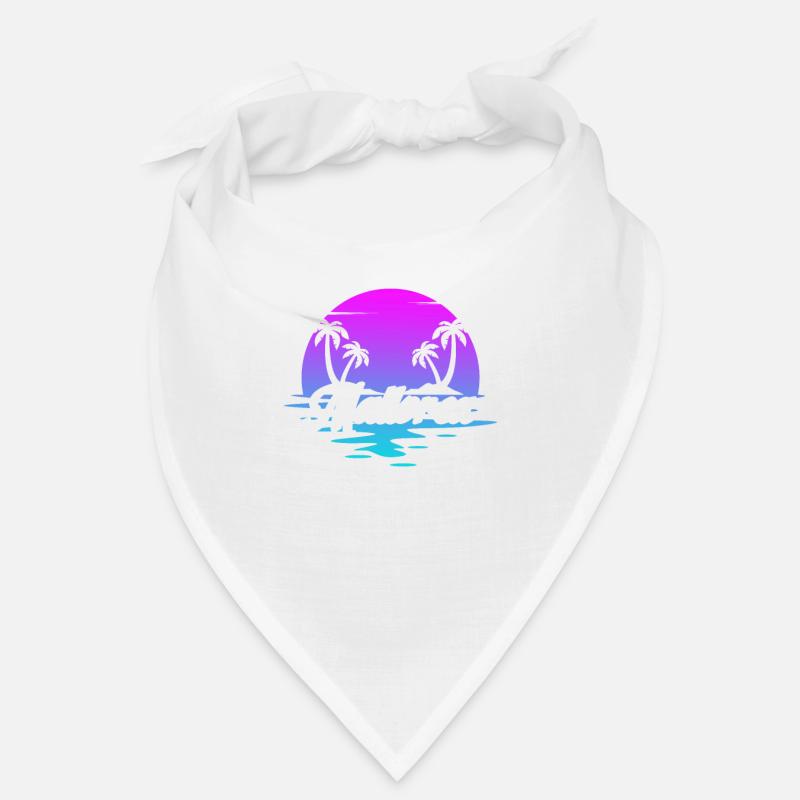 Mallorca - Bandana - Weiß