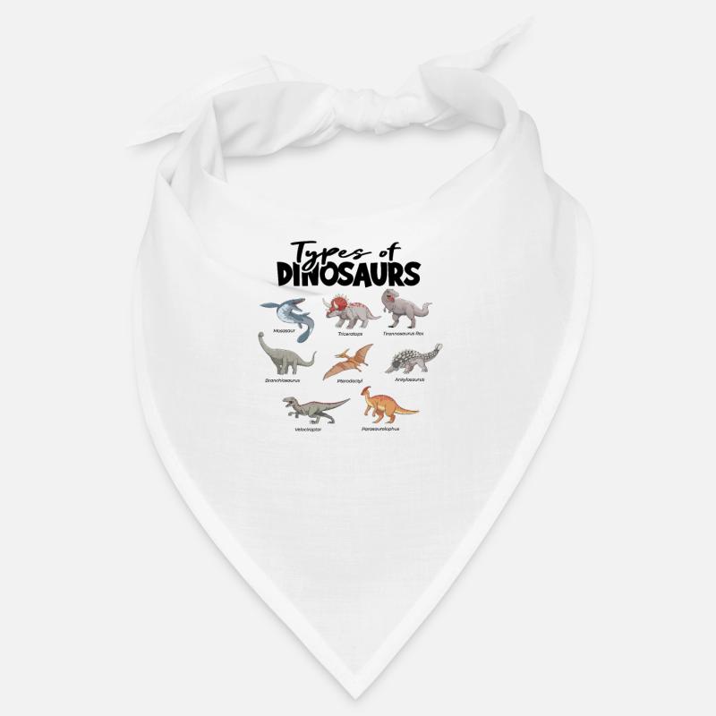 Types Of Dinosaurs Dino Identification - Bandana