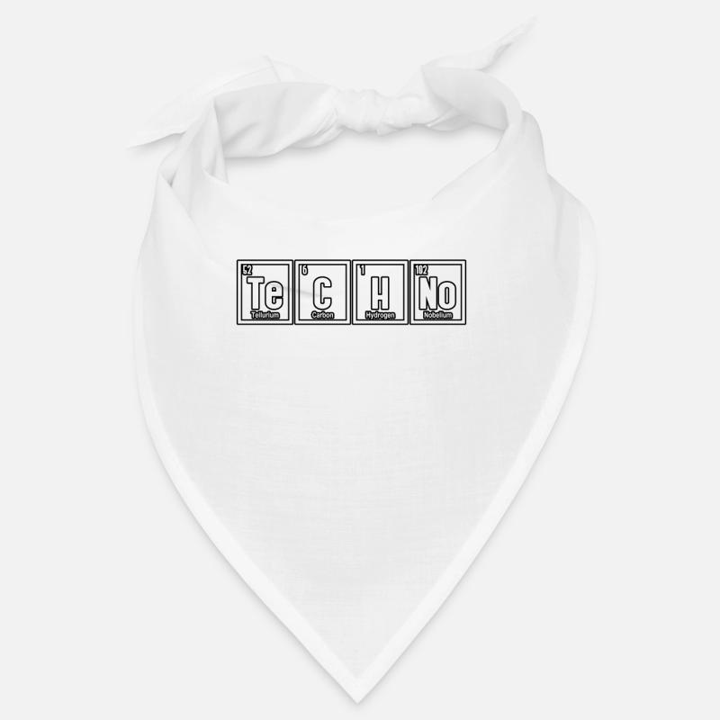 Tableau périodique Rave Techno Bandana