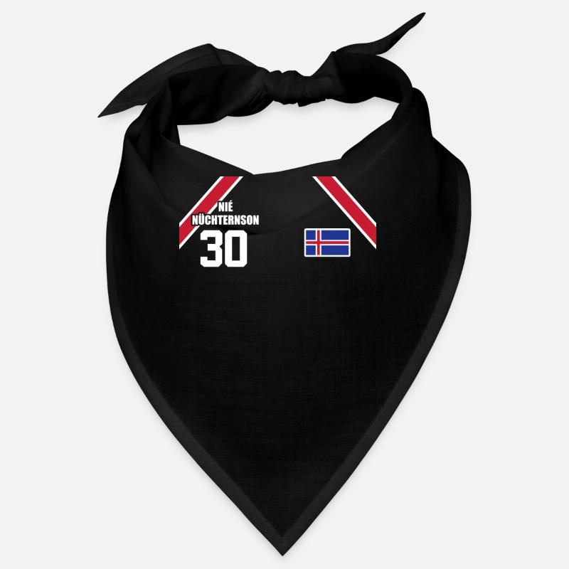 Sauftrikot Island Nie Nüchterson Bandana