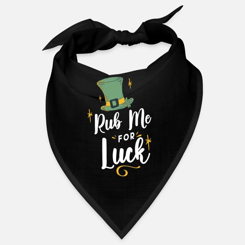 Rub me for happiness Irish Gaelic Ireland Bandana