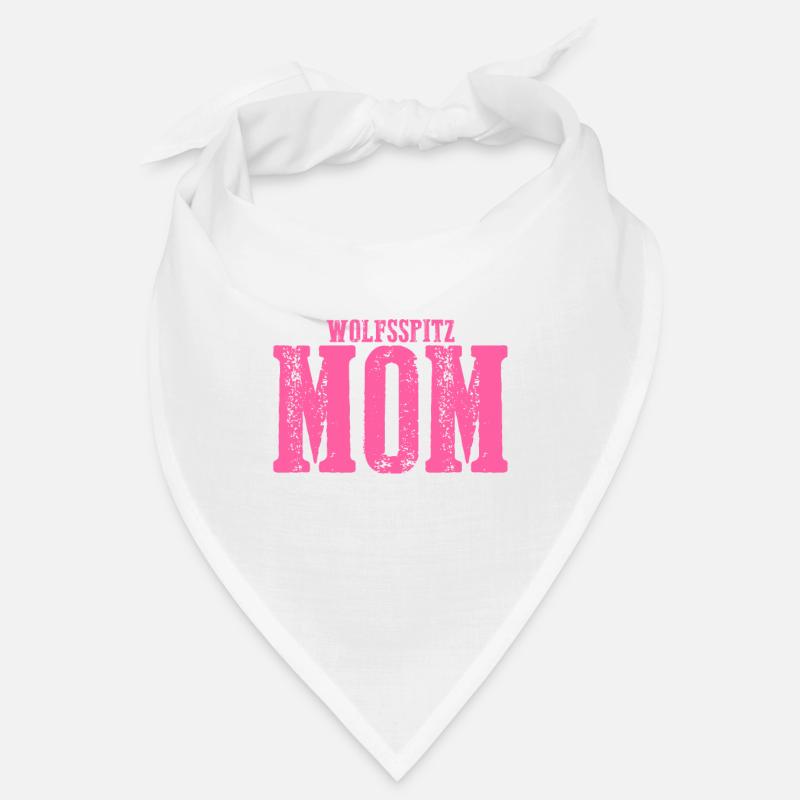Wolfsspitz mom dog Bandana