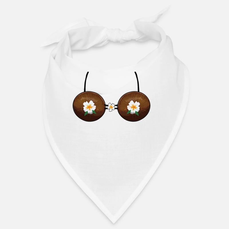 Beach 2022 Tropical Coconut Bra Summer Bandana