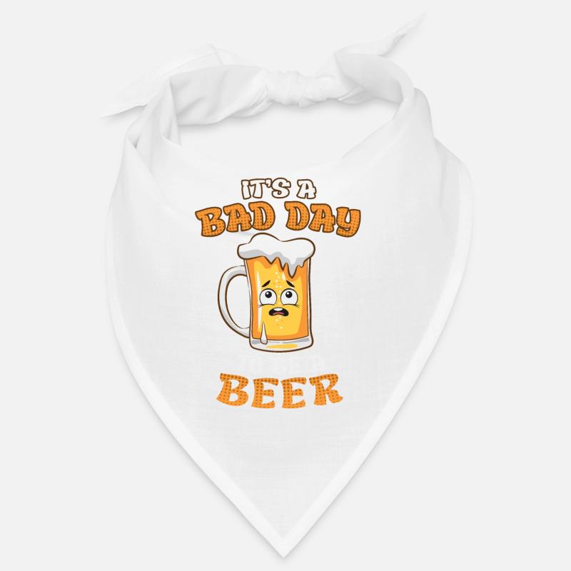 Schlechter Tag ein Bier zu sein Biertrinker Bandana