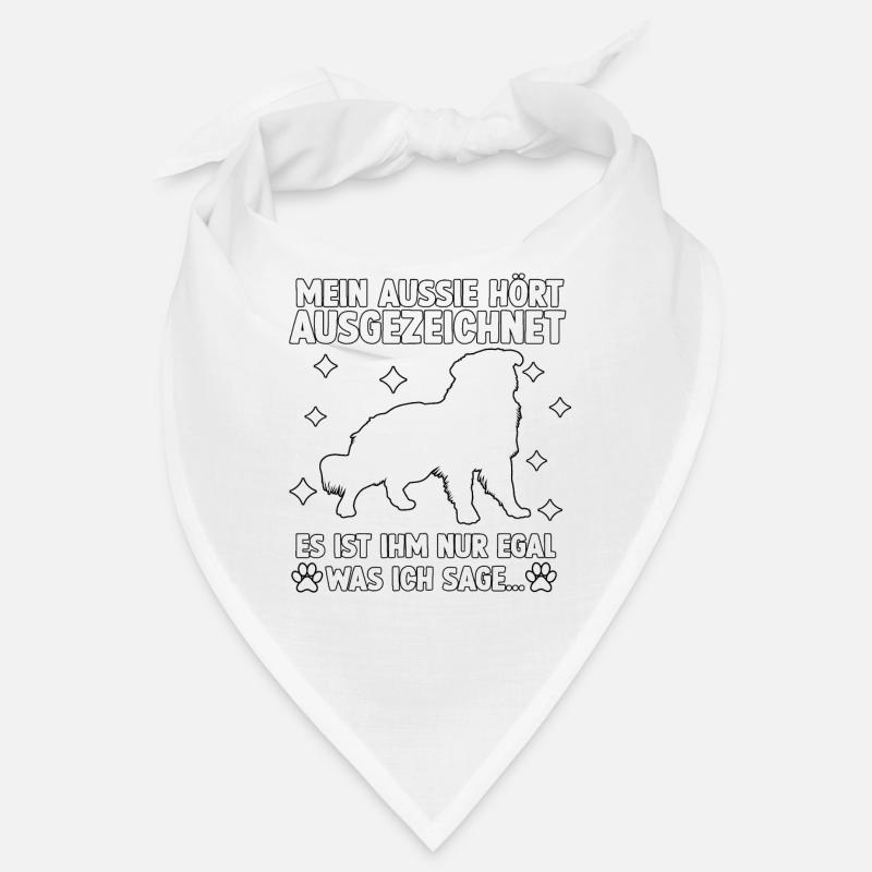 Freches Aussie Hunde Agility Australian Shepherd Bandana