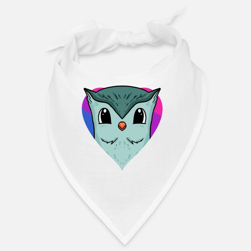 Bisexuell Eule Geschenk Bandana