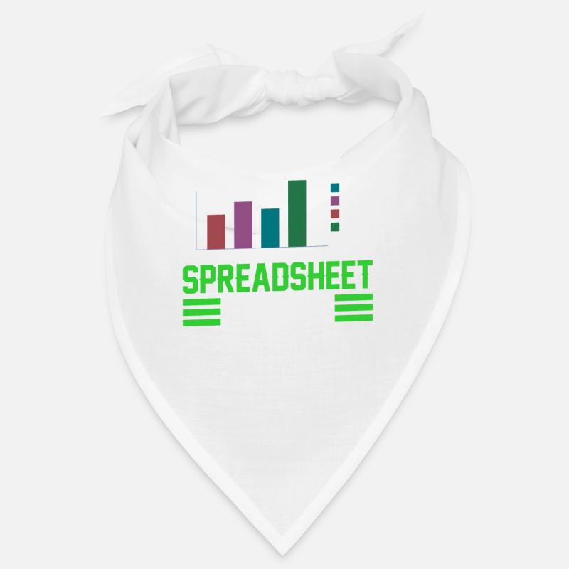 Spreadsheet Experte Tabelle Arbeit Buchhalter Bandana