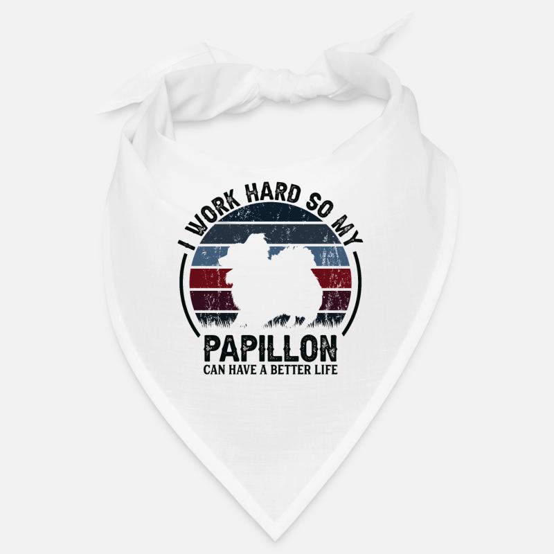 Arbeiten Hart - Retro Papillon Bandana