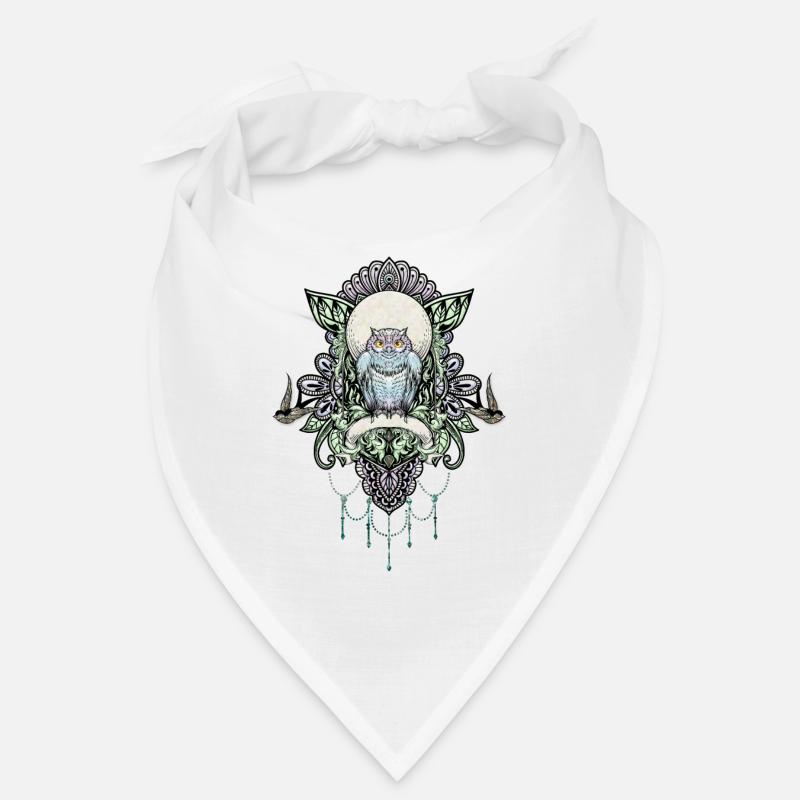 Niedliche dekorative Eule Bandana