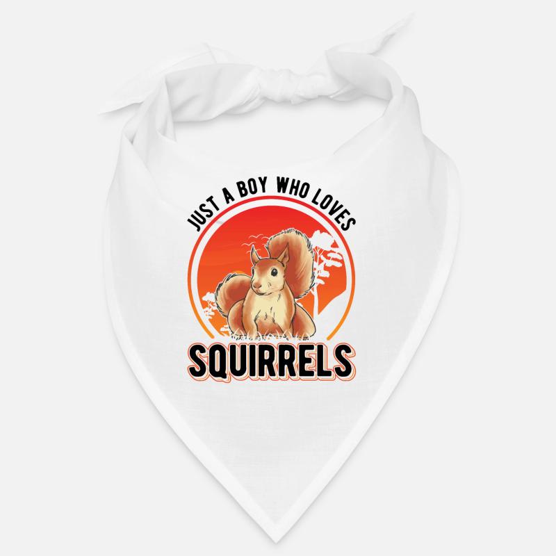 Eichhörnchen Junge Squirrel Grauhörnchen Bandana
