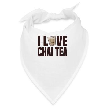Chai-tee-latte - Bandana - Weiß - Vorne
