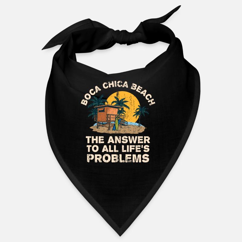 Boca Chica Beach Answer To All Life's Problems Bandana
