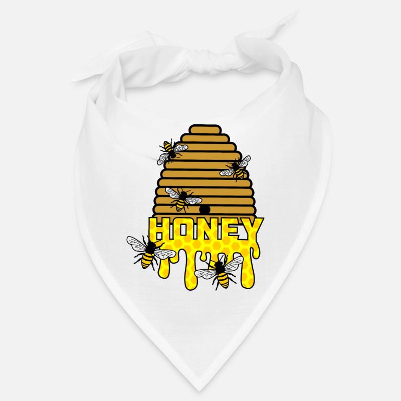 Bee honey hive Bandana
