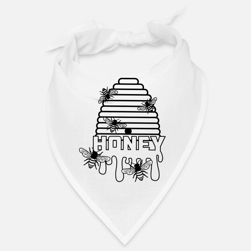Bee honey hive Bandana