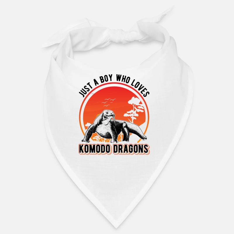 Komodowaran Mädchen Komodo Dragon Waran Bandana